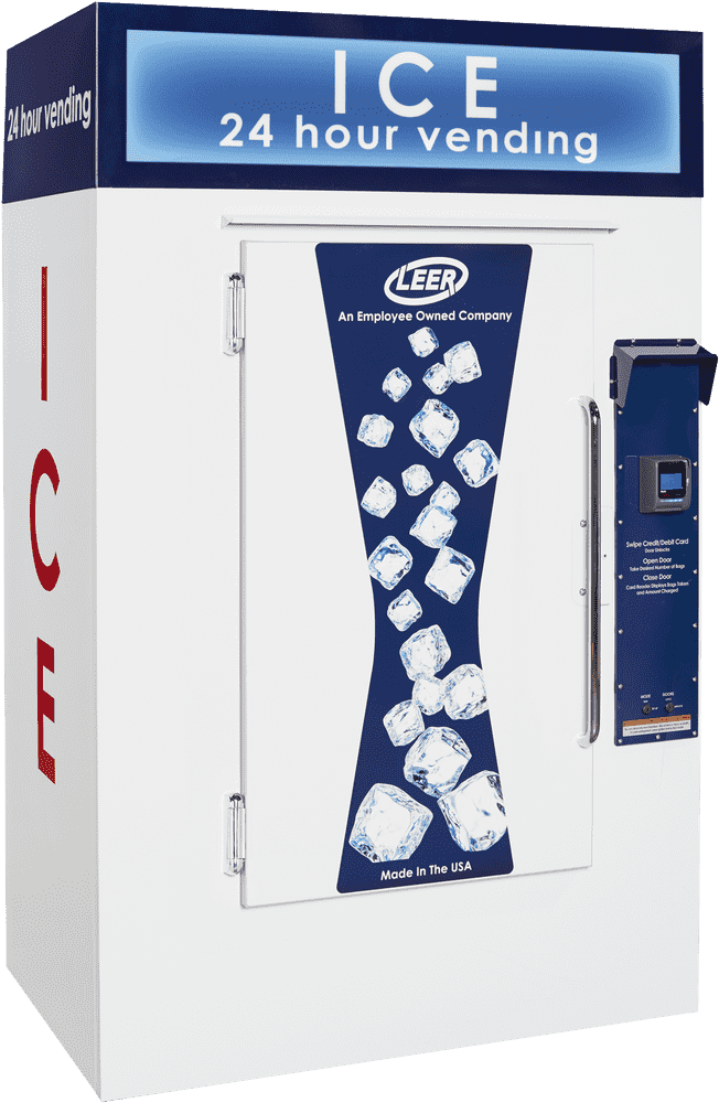 Ice Vending Machine for 24 Hour Access PNG