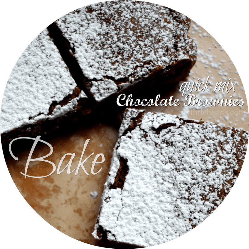 Quick Notes Easy Chocolate Brownies Recipe PNG