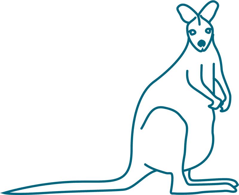 Desert Dweller The Kangaroo's Resilient Home PNG