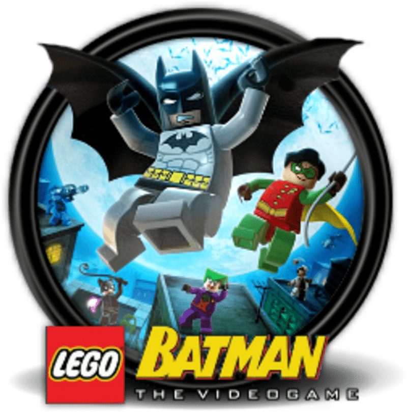 Lego Batman Heroes in a Blocky Adventure PNG