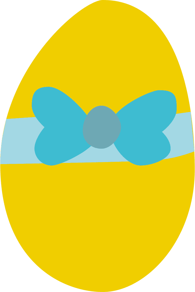 Springtime Cheer A Festive Egg Delight PNG