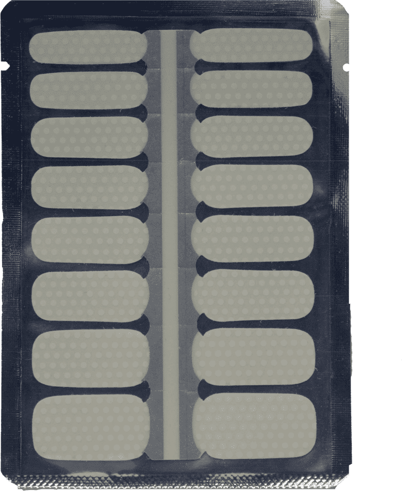 Nail Polish Art Stickers for Easy Application PNG