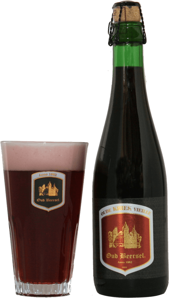 Oud Beersel Cherry Beer Bottle Delight PNG