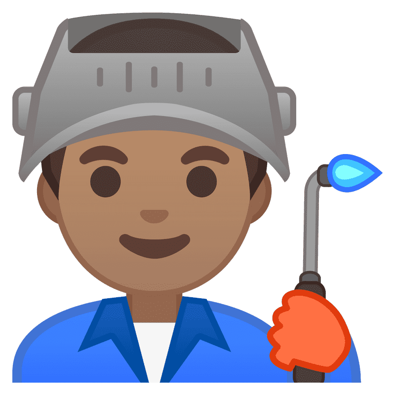 Dedicated Factory Worker in Safety Gear PNG