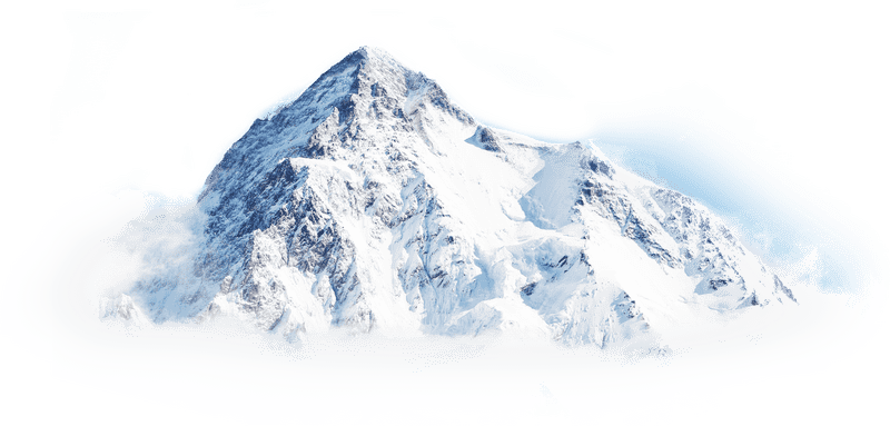 Majestic Glacier Peaks of Eternal Ice PNG
