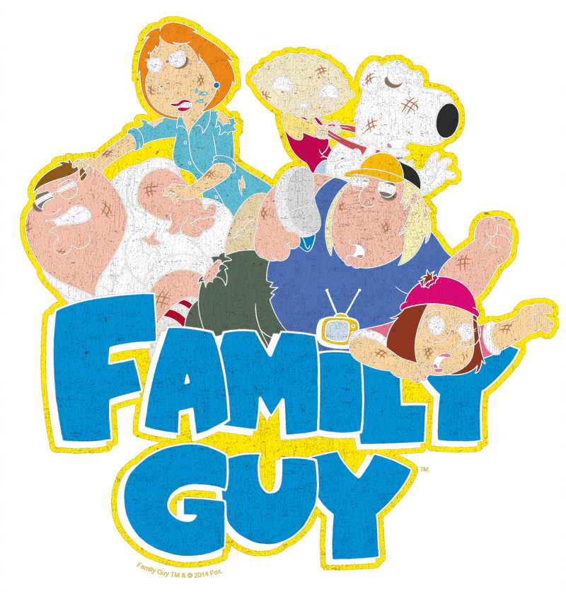 Family Fun with Quirky Characters PNG