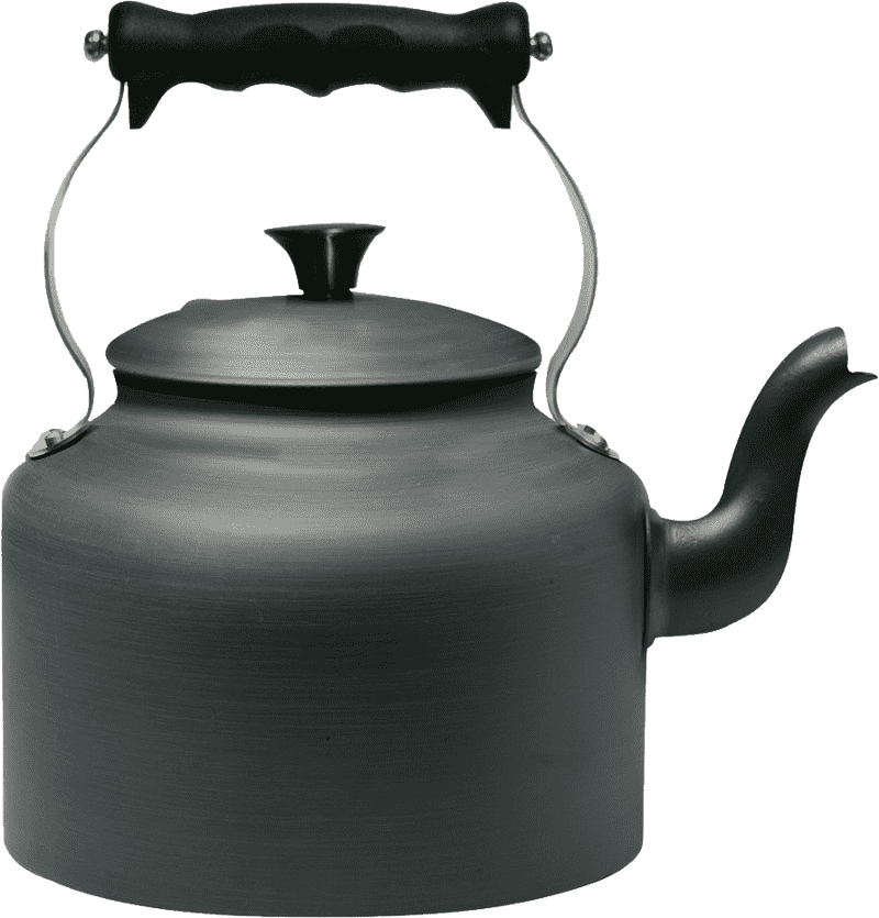 Classic Kettle Bell The Balancing Act of Teapot and Weights PNG