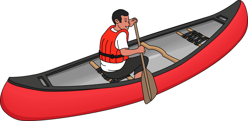 Adventure Awaits Kayak Journey on Calm Waters PNG