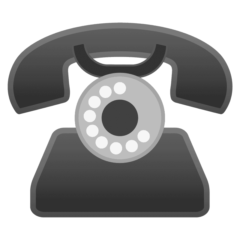Classic Retro Telephone with Vintage Charm PNG