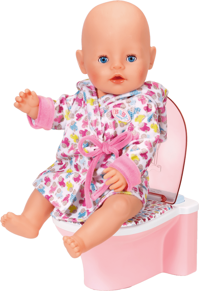 Toilet Paper Training Time with Baby Doll PNG