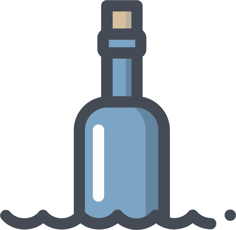 Message in a Bottle Adventure PNG