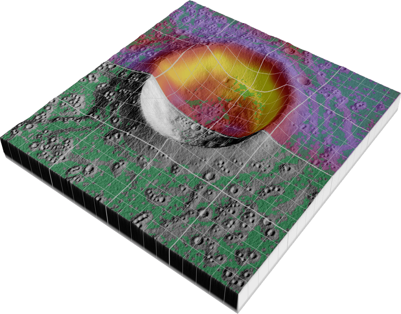 Auto Part 3D Terrain Mapping and Analysis PNG
