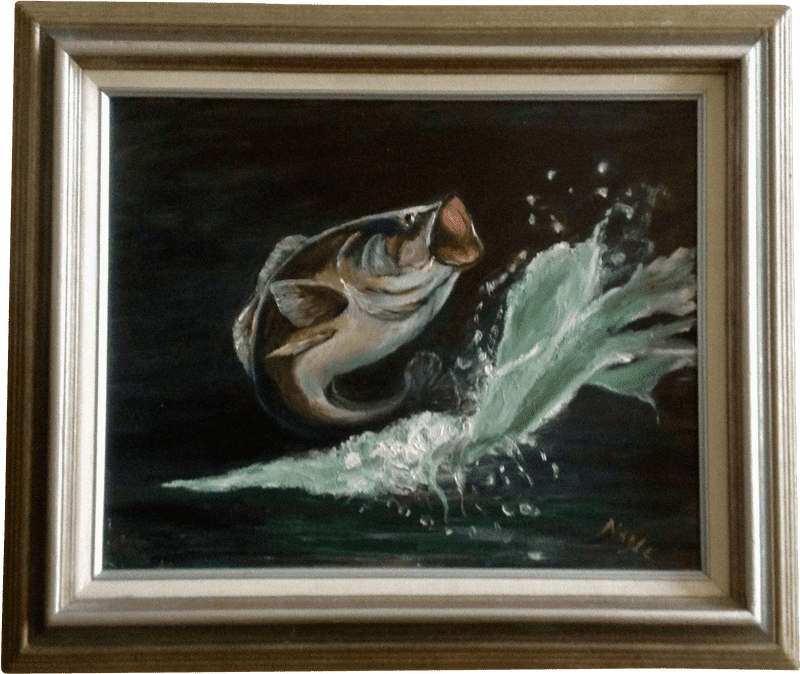 Oil Splash The Dance of Fish and Water PNG