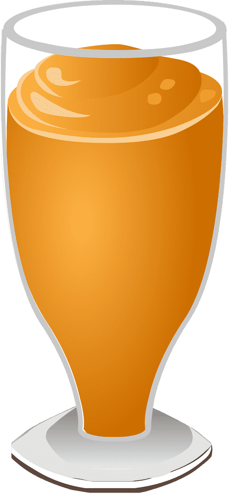 Refreshing Mango Smoothie Bliss PNG