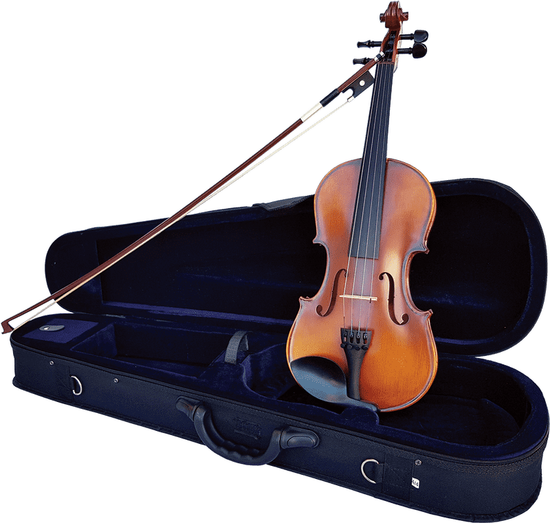 Elegance of the Violin in its Case PNG