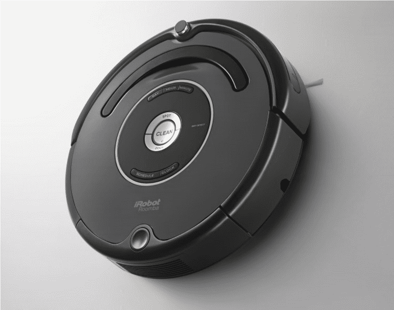 Smart Home Vacuum Cleaner with Auto-Detection Feature PNG