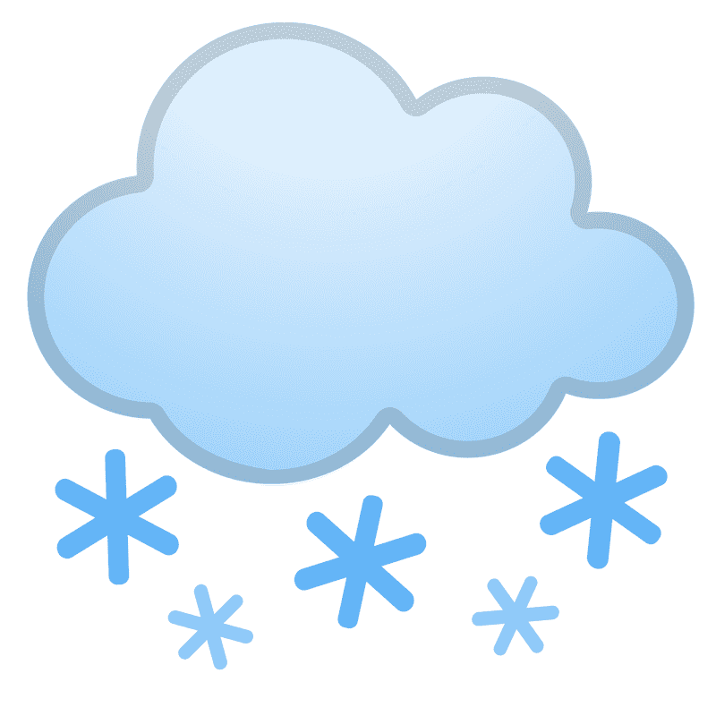 Gentle Snowfall on a Winter Day PNG