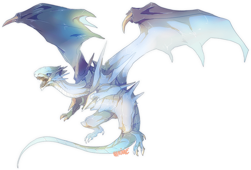 Celestial Eye of the Frost Dragon PNG