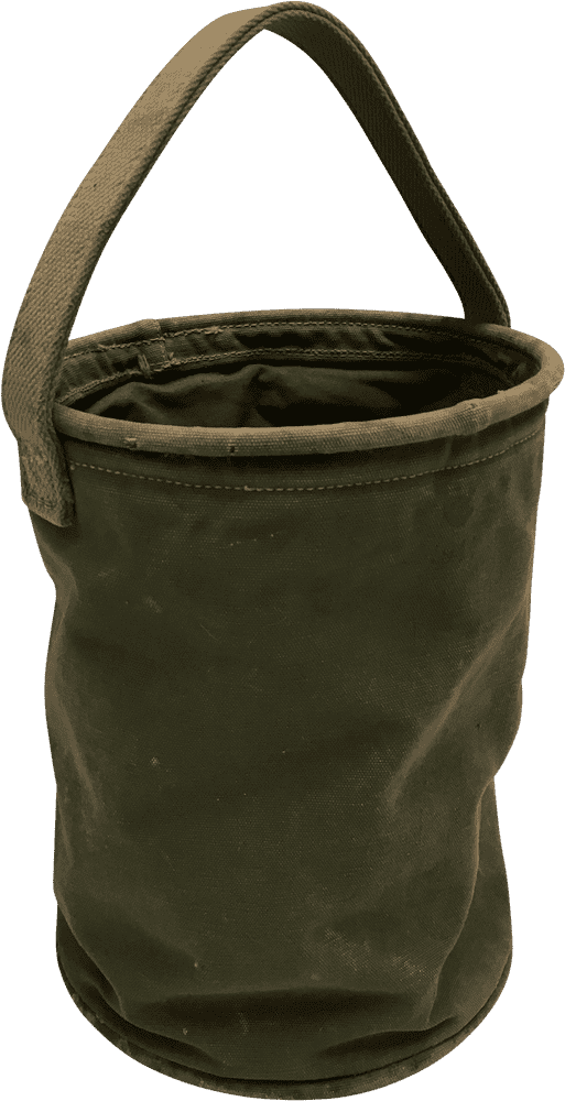 Durable Canvas Popcorn Bucket for Movie Nights PNG