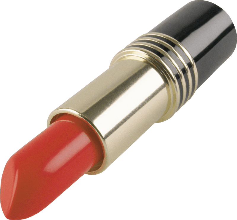 Radiant Red Lipstick Elegance PNG