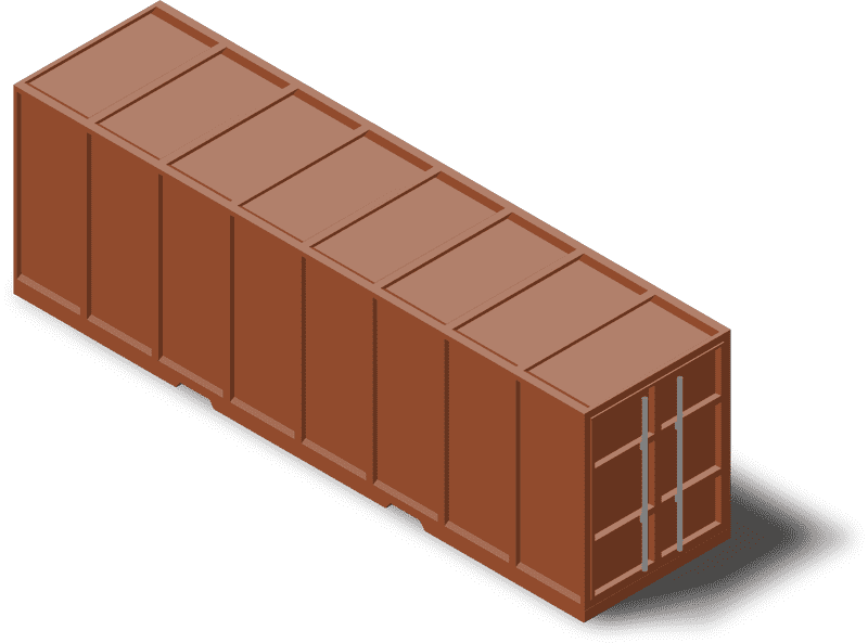 Efficient Cargo Shipping Solutions PNG