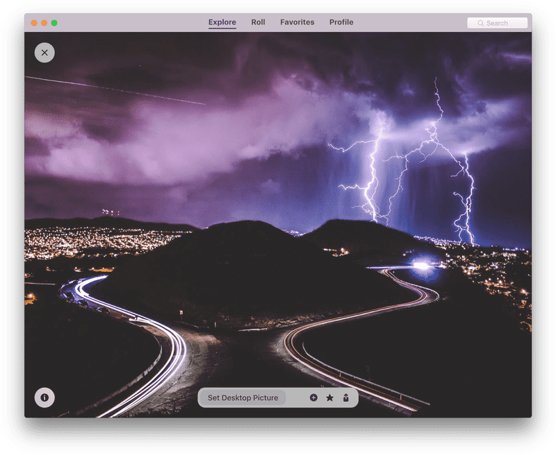 Electric Storm Over Radiant Hills PNG