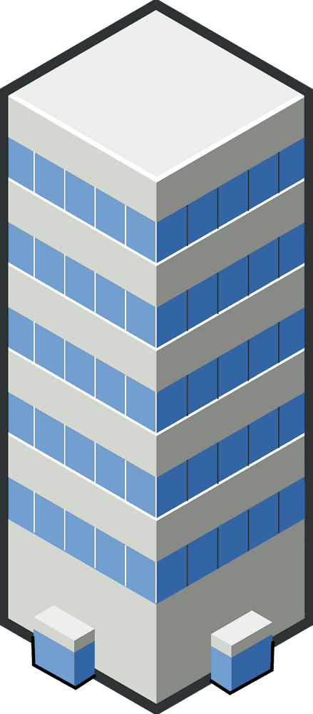 Modern Urban Build Design PNG