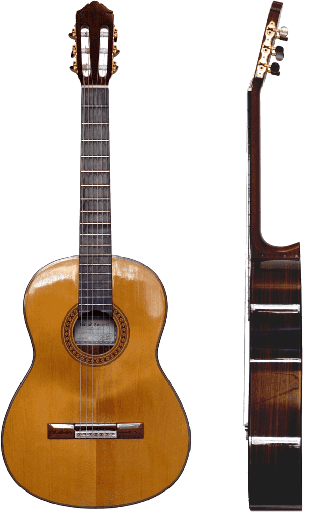 Classic Guitar Elegance A Timeless Acoustic Beauty PNG