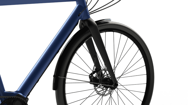 Sleek and Modern Bicycle Design Concept PNG