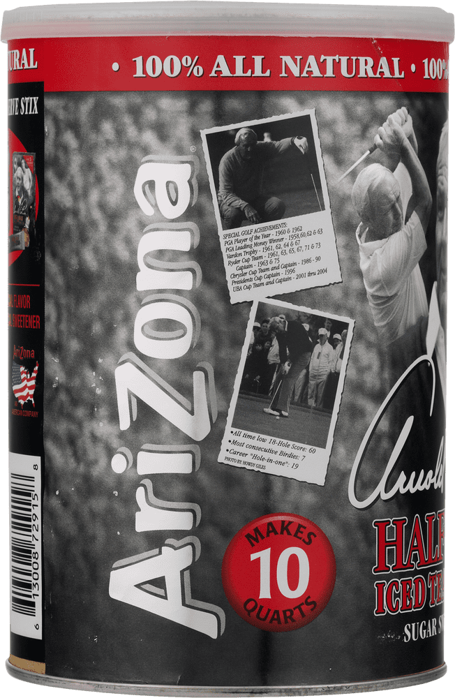 AriZona's All-Natural Half Iced Tea Drink Mix PNG