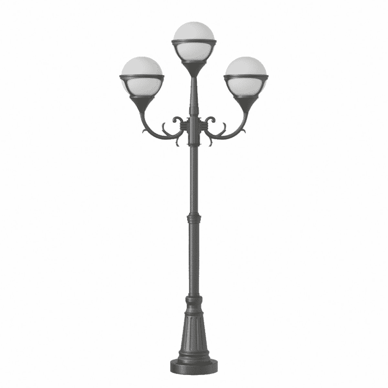 Elegant Street Lamp and Light Showcase PNG