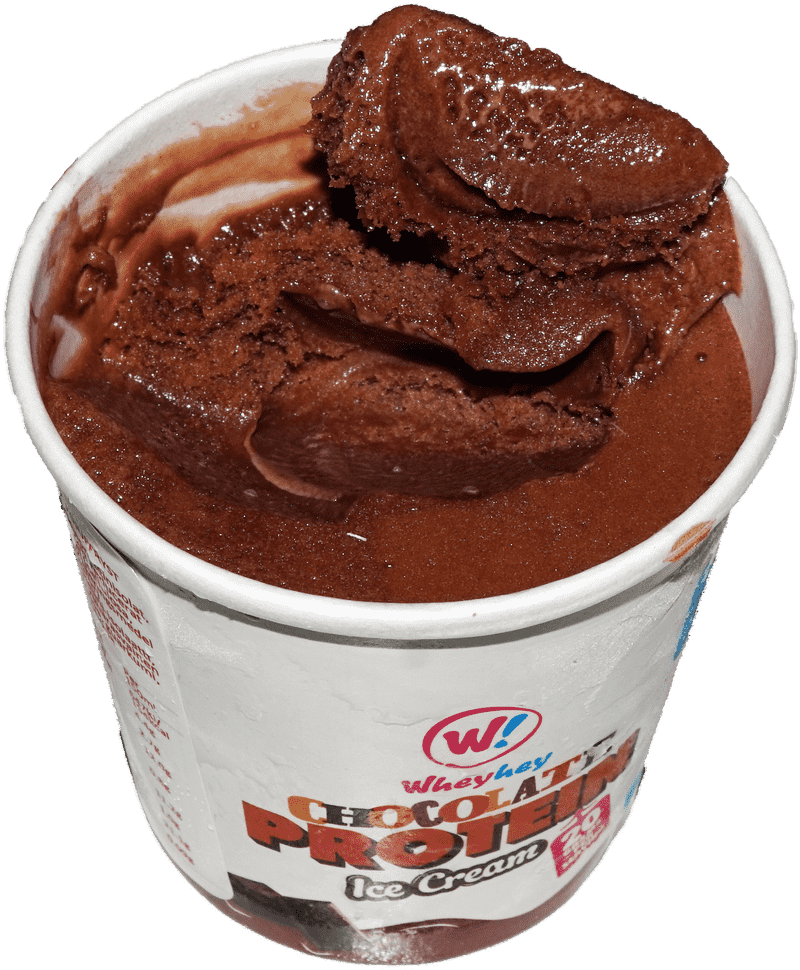 Decadent Chocolate Gelato Cup Delight PNG