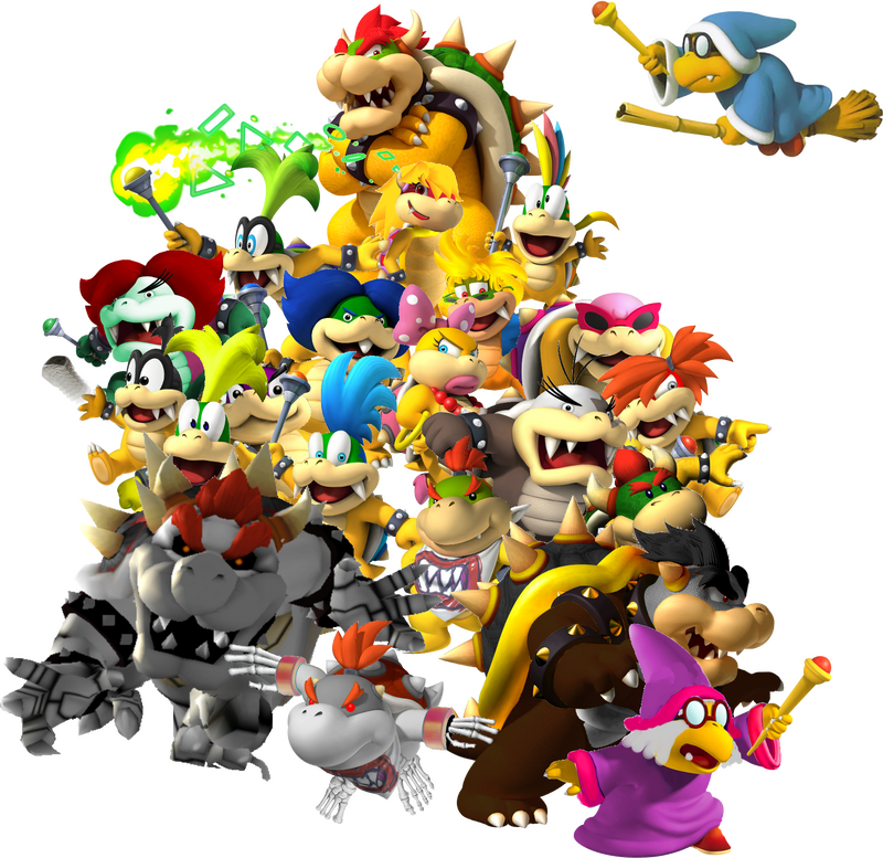 Bone Brigade The Bowser Family Reunion PNG
