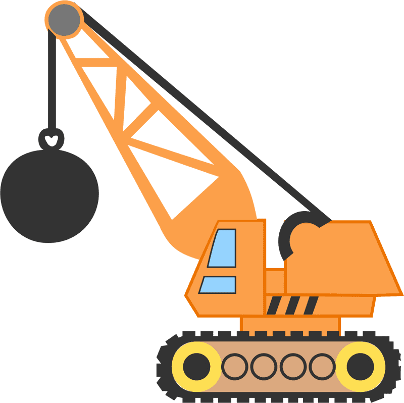 Heavy-Duty Building Crane for Construction Projects PNG