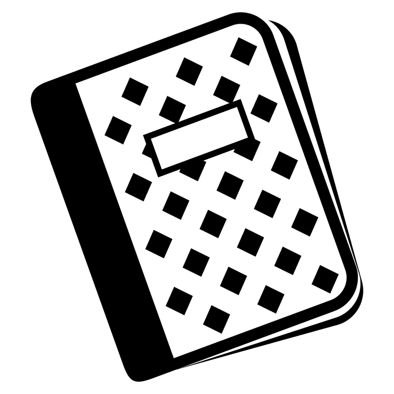 Sleek Patterned Notebook for Creative Ideas PNG