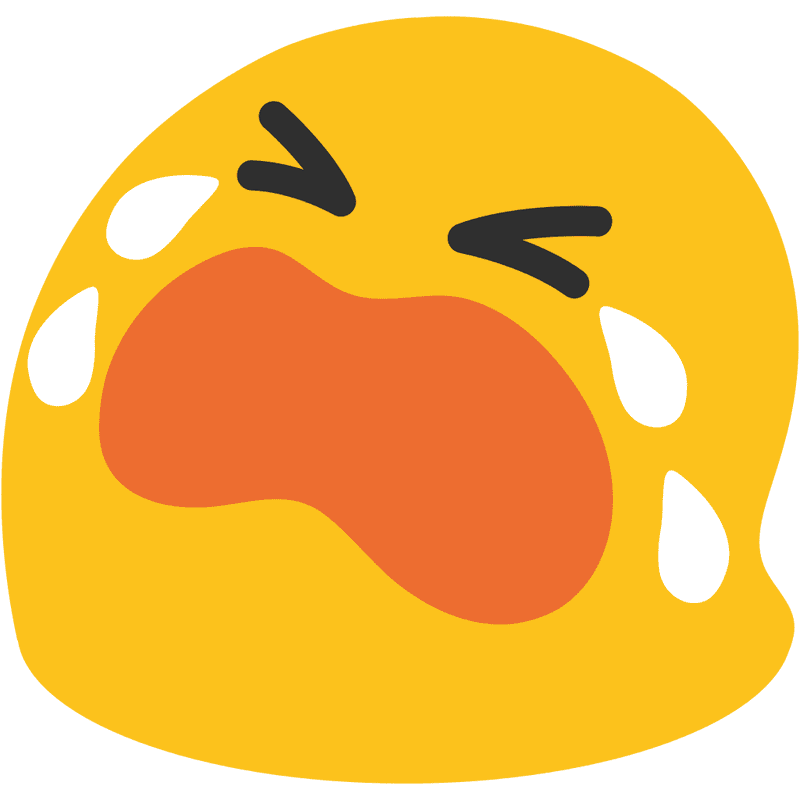 Crying Emotion Emoticon of Sadness PNG
