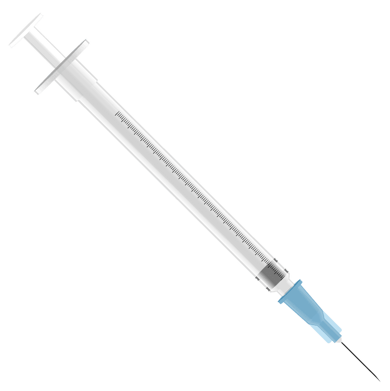 Medical Syringe for Precise Dosage Delivery PNG