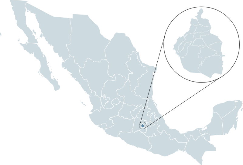 USA Map with Highlighted Bordering Regions PNG