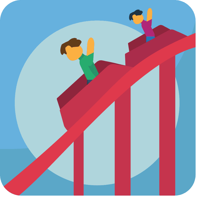 Paint Roller Adventure on a Wild Ride PNG