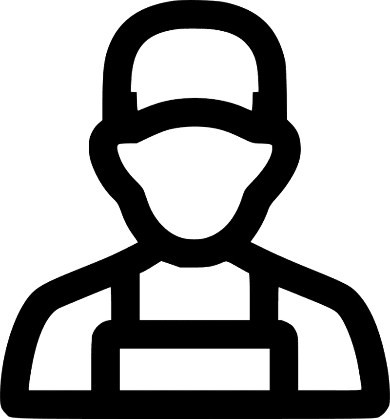 Dedicated Factory Worker in Action PNG