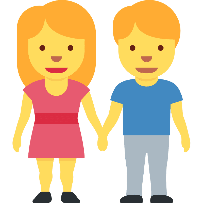 Together Hand in Hand with Joy PNG
