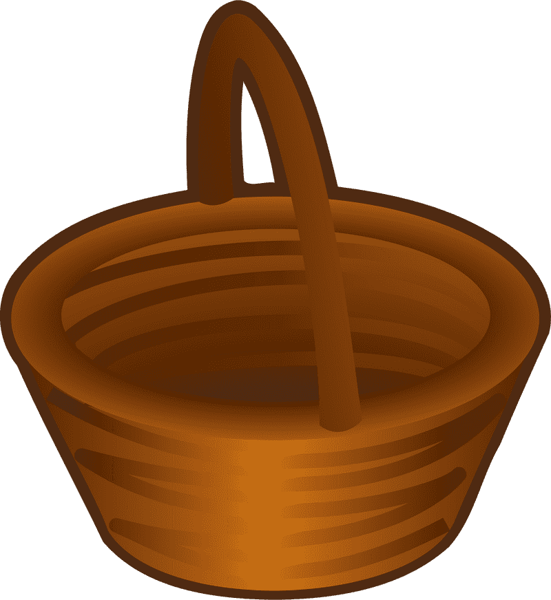 Stylish Woven Laundry Basket for Easy Organizing PNG