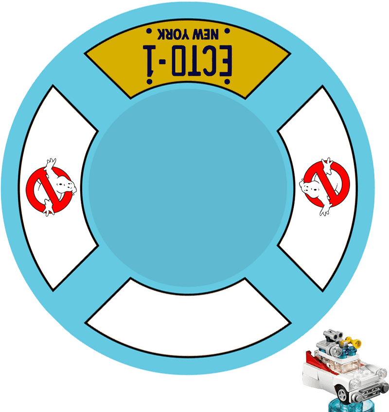 Lego Ghostbusters Ecto-1 Adventure Board PNG