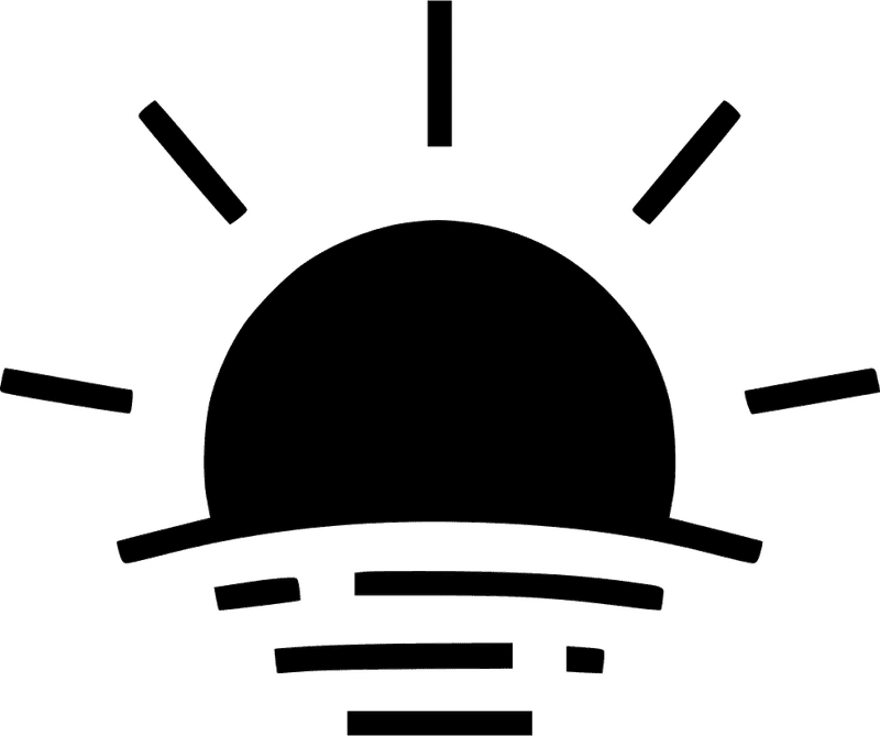 Sunrise Over a New Horizon PNG