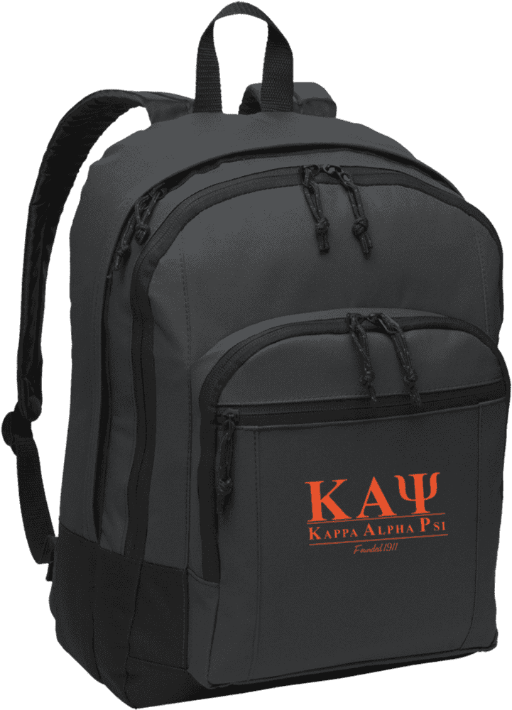 Sleek Black Hiking Backpack for Adventurers PNG