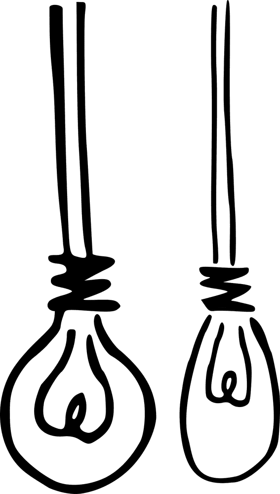 Creative Light Bulb Design Inspiration PNG