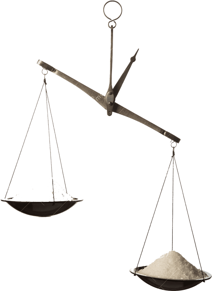 Vintage Kitchen Scale for Precise Measurements PNG