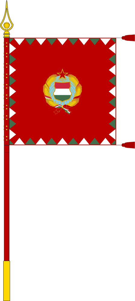 Red Standard of the Army PNG