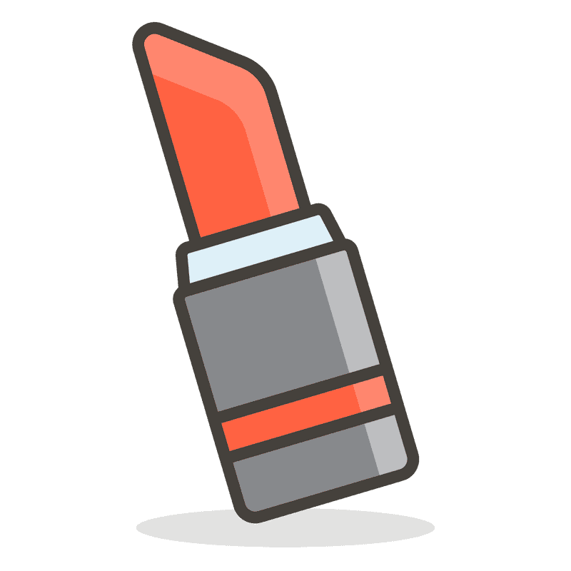 Vibrant Coral Lipstick Delight PNG