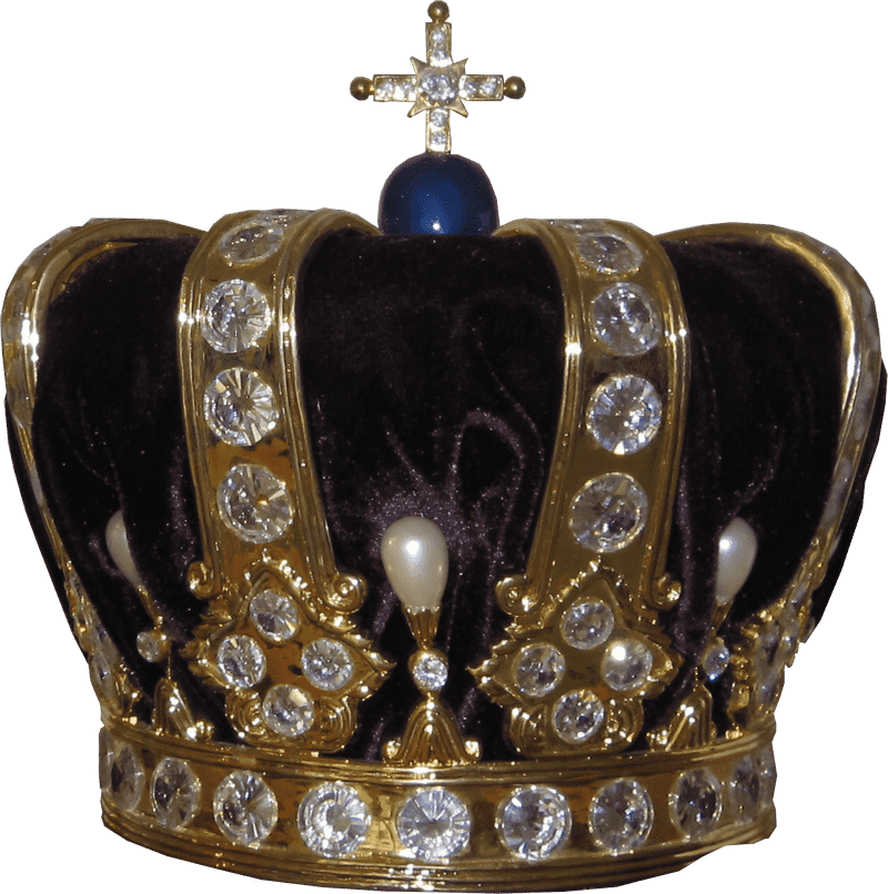 Regal Elegance The Queen Crown Jewel PNG
